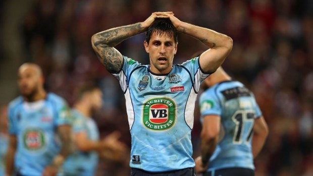 "It's not going to break me": Mitchell Pearce has taken much of the blame for NSW's Origin defeat.
