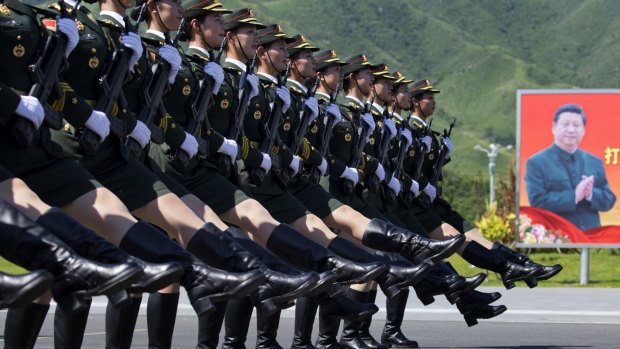 Xi Jinping consolidated control over the army as part of his push to consolidate his power.