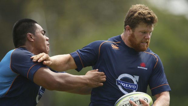 Maul alert: Waratahs prop Paddy Ryan expects plenty of rolling maul action against the Brumbies.