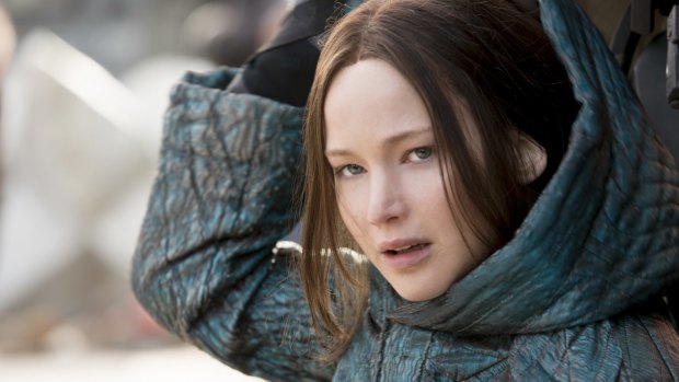 Times are changing: Jennifer Lawrence's <i>Hunger Games</i> character Katniss Everdeen is one of a new breed of kick-ass heroines.