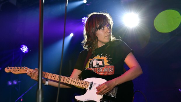 Accidental international rock star Courtney Barnett has been nominated for eight ARIA  awards, but will be overseas when the winners are announced.