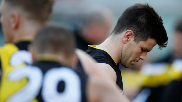 Richmond captain Trent Cotchin has opened up about the personal pressure he felt in 2016.