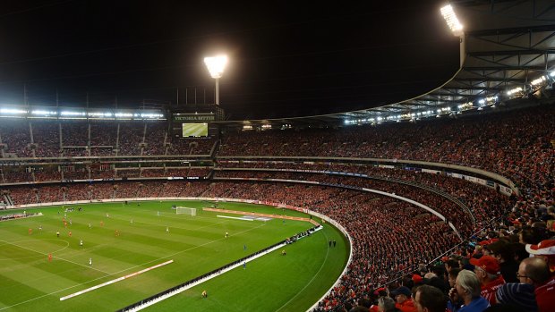Liverpool visited Australia in 2013, playing Melbourne Victory at the MCG.