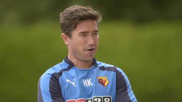 New challenge: Harry Kewell is in charge of Watford's under-21 side.