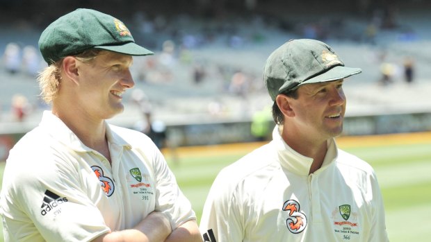 Watson played his best Test cricket under Ricky Ponting