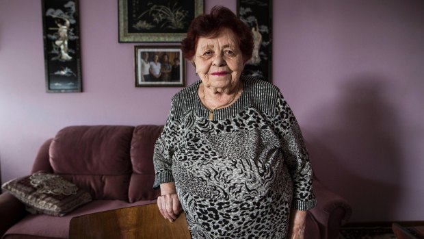 "It's not true what they say, that it's not safe here": resident Fanya Tesler, 97.
