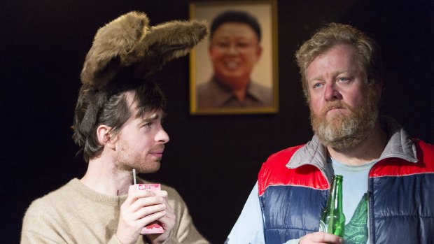 <i>A Rabbit for Kim Jong-Il</i>, staring Kit Brookman and Steve Rodgers, seems stuck in no man's land.