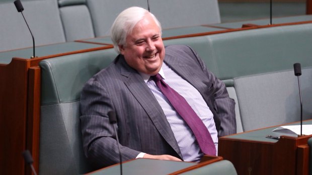 'Bad smells': Palmer says politicians should be limited to two terms so they don't hang around too long.