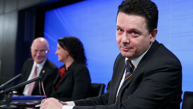 Independent senator Nick Xenophon is at odds with Liberal Democrat senator David Leyonhjelm and independent senator Jacqui Lambie over the potential changes to Senate voting.