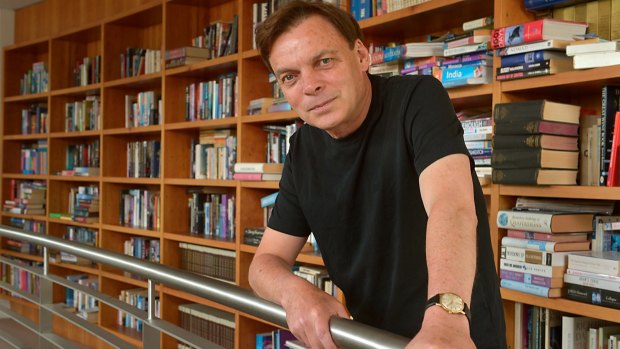 Graeme Simsion, whose <I>The Rosie Project</i> is a top library e-book.