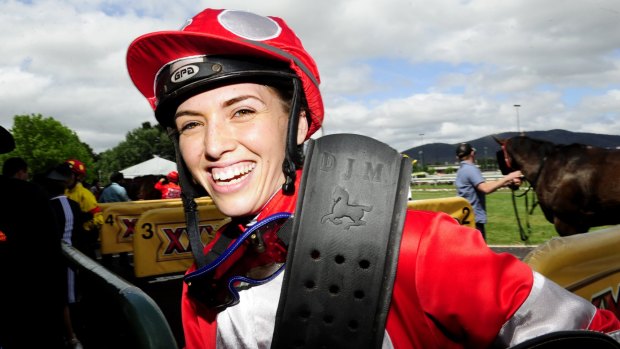 Canberra jockey Kayla Nisbet is putting a tough couple of years behind her to appear in the Black Opal.