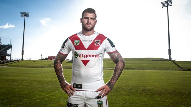 Back to the back: Dragons star Josh Dugan will return to the No.1 jersey this season.