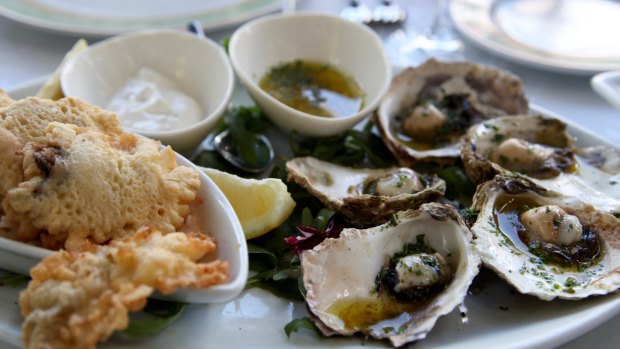 Mali Ston oysters. 