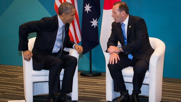 Out of step: Climate change, not economic growth, was the subject that captured imagination on the G20 summit sidelines. It was a big issue for US President Barack Obama, and an irritant for Prime Minister Tony Abbott.