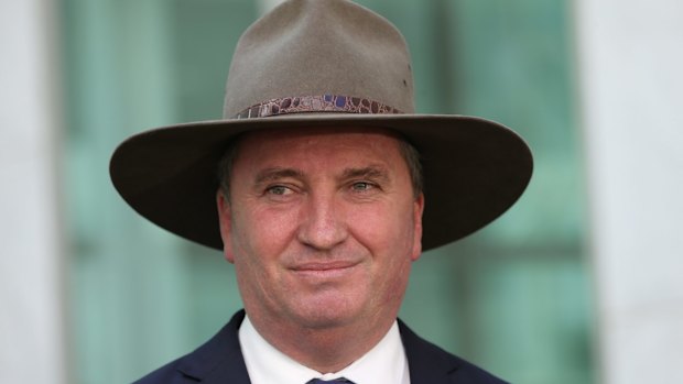 Deputy Prime Minister Barnaby Joyce