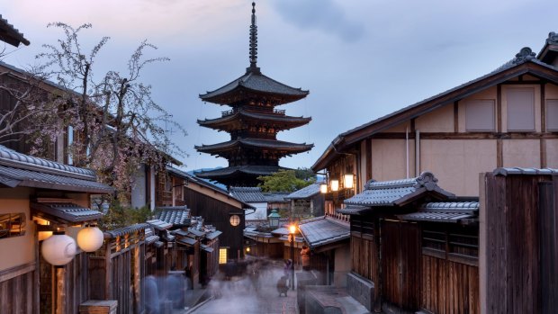 Kyoto’s famous and historic Gion district is geisha central.