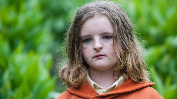 Milly Shapiro in a scene from "Hereditary" 