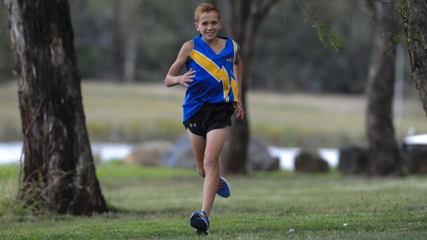 Elijah Arranz of Flynn, at the age of 12, set a target to run a minimum of one mile a day for one year. 