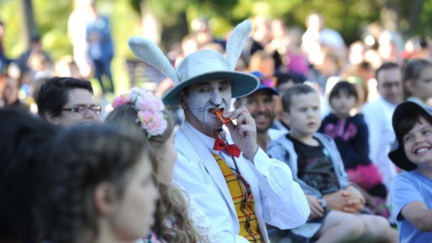 The Head Chief Rabbit will be back with the rest of the Wind in the Willows troupe at Royal Botanic Gardens.