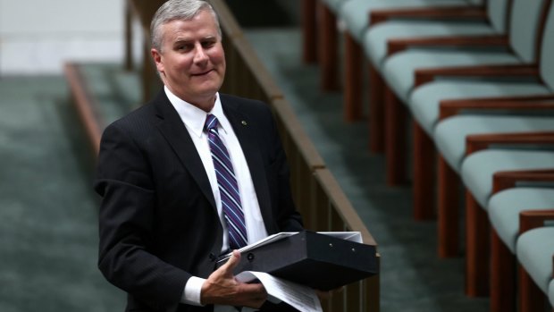 Michael McCormack at Federal Parliament.