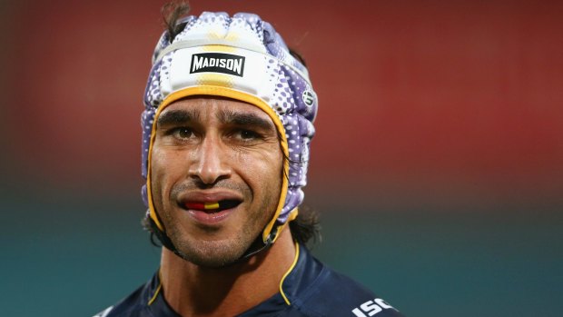 Toughness personified: Johnathan Thurston.