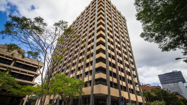 The old Queensland Executive Building is thought to be the tallest CBD building to be demolished in Brisbane.