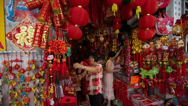 Chinese New Year celebrations commence around Sydney's China Town.