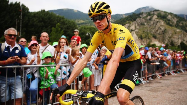 Not touring Down Under: Chris Froome.