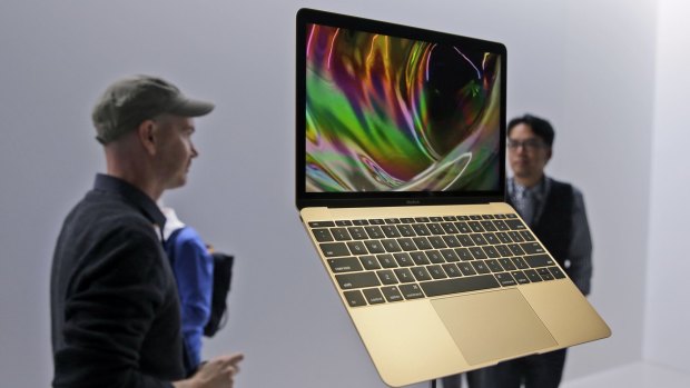The new MacBook is available online at the Apple store starting at $1799.