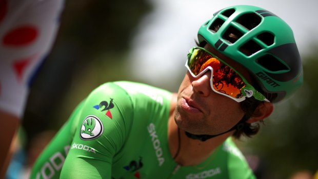 Canberra's Michael Matthews is a short ride to Paris away from winning the green jersey.