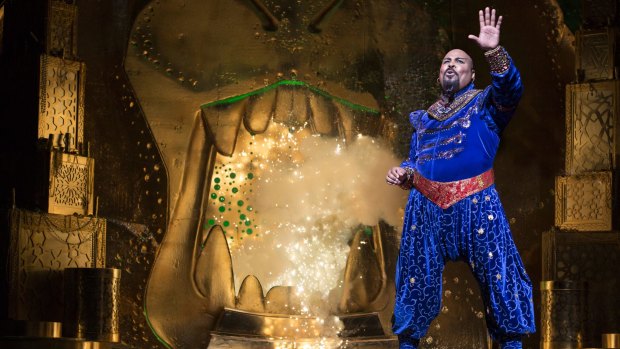 James Monroe Iglehart won a Tony for Best Featured Actor in a Musical for his role as the Genie in <i>Aladdin</i>.
