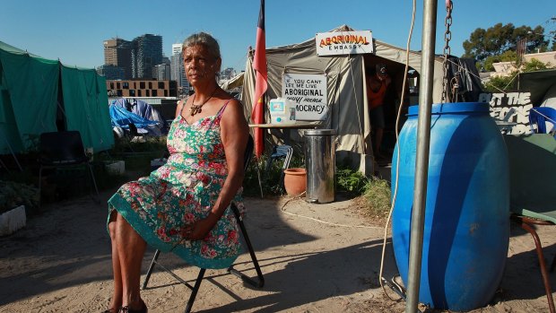 "It was bordering on the farcical": Redfern tent embassy founder Jenny Munro. 