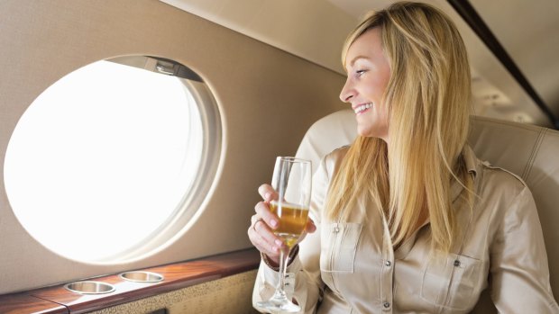 For those travelling for a special occasion, champagne is essential.