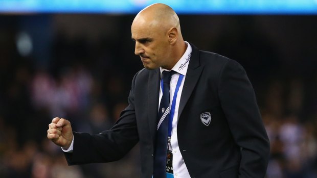 Out-coached: Kevin Muscat did a tactical number on John van't Schip.