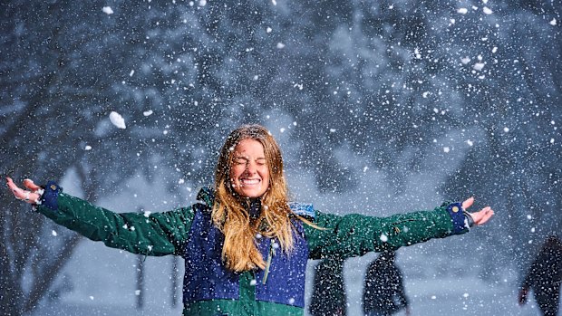 The cold conditions are good news for snow lovers at Mount Buller.