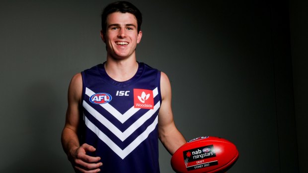 Fremantle has locked in prized rookie Andrew Brayshaw on a four-year deal.