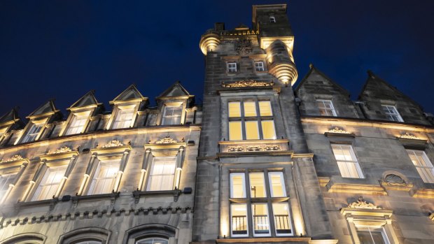 The hotel is housed within the landmark restored 19th-century India Buildings.