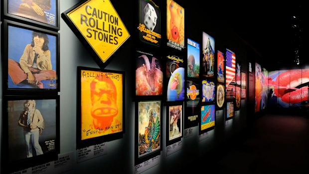 Exhibitionism, the Rolling Stones exhibition on show in London.