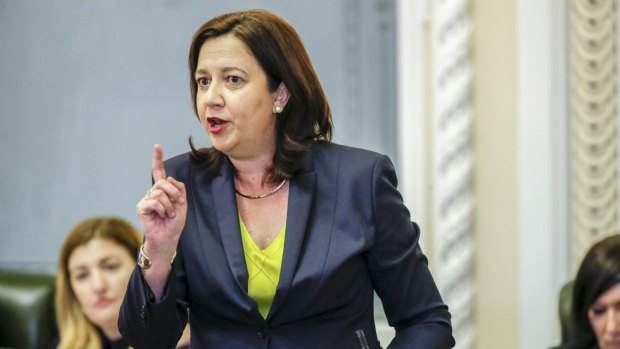 Premier Annastacia Palaszczuk.