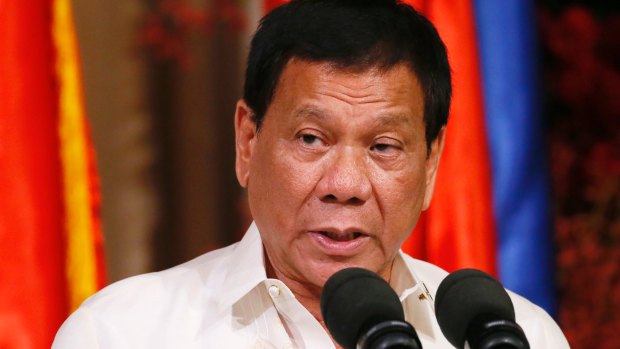 President Rodrigo Duterte drew attention to the warning - which Beijing did not immediately confirm -  in a speech to the Philippine coast guard.