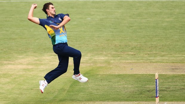 Pat Cummins bowled just six overs in Wednesday's PM's XI match.
