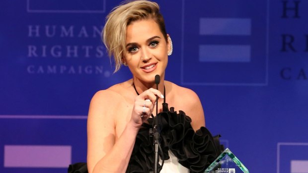 Katy Perry spoke out about her sexuality at the Human Rights Commission gala in LA over the weekend. 