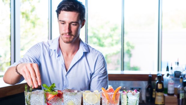 Kurtis Bosley ditched a career in architecture for a career in bartending.