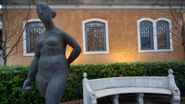 The Peggy Guggenheim Collection in Venice, Italy.