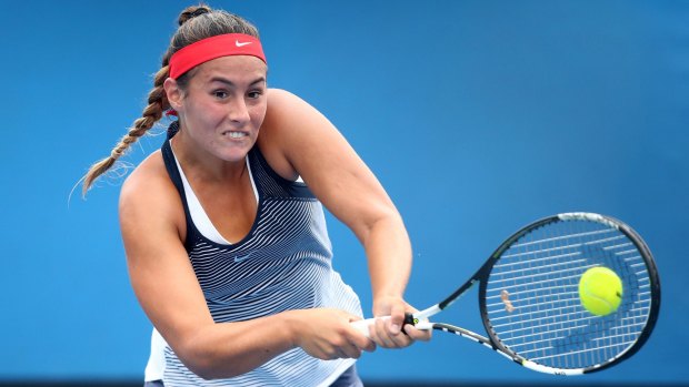 Sara Tomic is looking to produce a big week in Canberra.