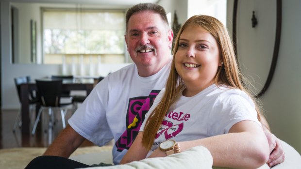 Wanniassa's Geoff Mason was able to give his daughter, Susannah, the gift of life when he donated one of his kidneys to her.
