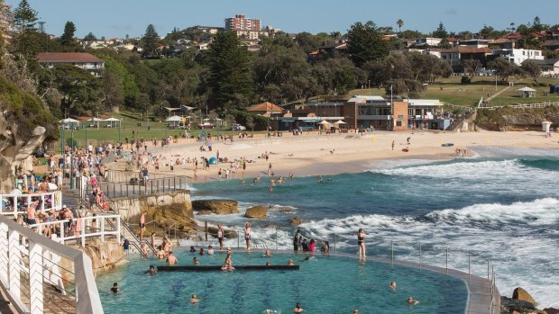 The building that houses Bronte Surf Life Saving Club, built in 1974 before women were admitted as full members.