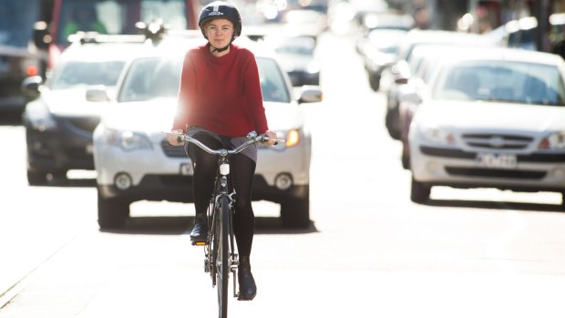 There have been 66 crashes involving cyclists on Sydney Road since December 2014. 