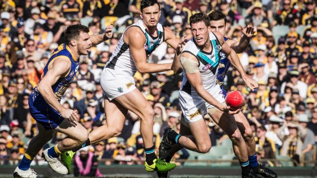 West Coast won away to Port in May despite losing the inside 50 count.