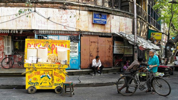 The back streets of Kolkata.